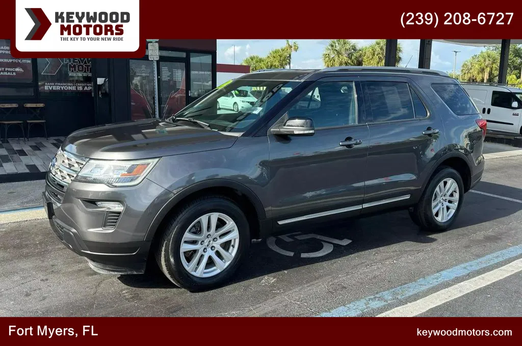 Used 2018 Ford Explorer XLT Sport Utility 4D for sale in Fort Myers, FL