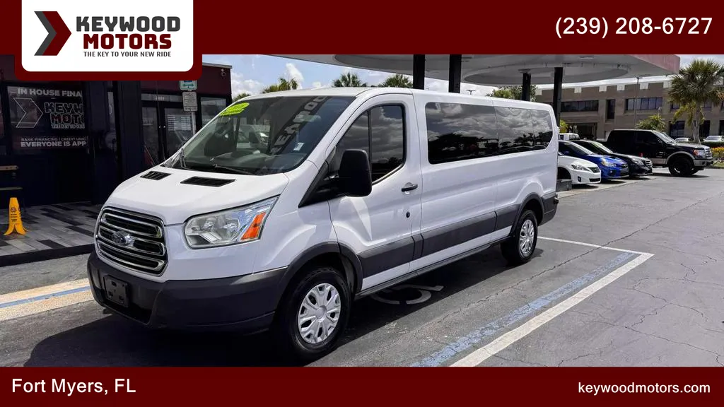 Used 2016 Ford Transit 350 Wagon XLT w/Low Roof w/60/40 Side Door