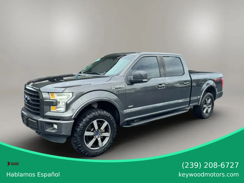 2016 Ford F-150 SuperCrew Cab XLT Pickup 4D 6 1/2 ft