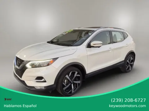 White 2021 Nissan Rogue Sport SL Sport Utility 4D for sale in Fort Myers, FL