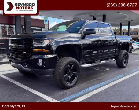 Used 2018 Chevrolet Silverado 1500 Crew Cab Z71 LT Pickup 4D 3/4