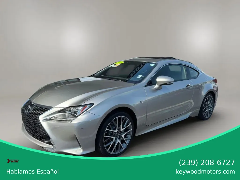 2015 Lexus RC 350 Coupe 2D