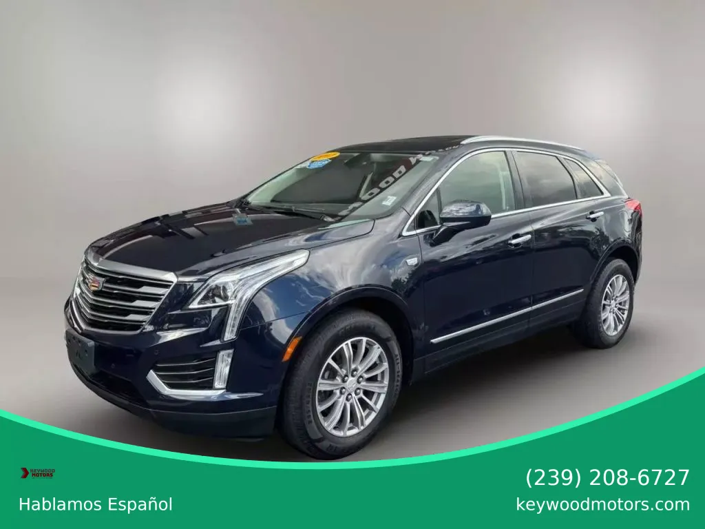 Black 2017 Cadillac XT5 Luxury Sport Utility 4D for sale in Fort Myers, FL