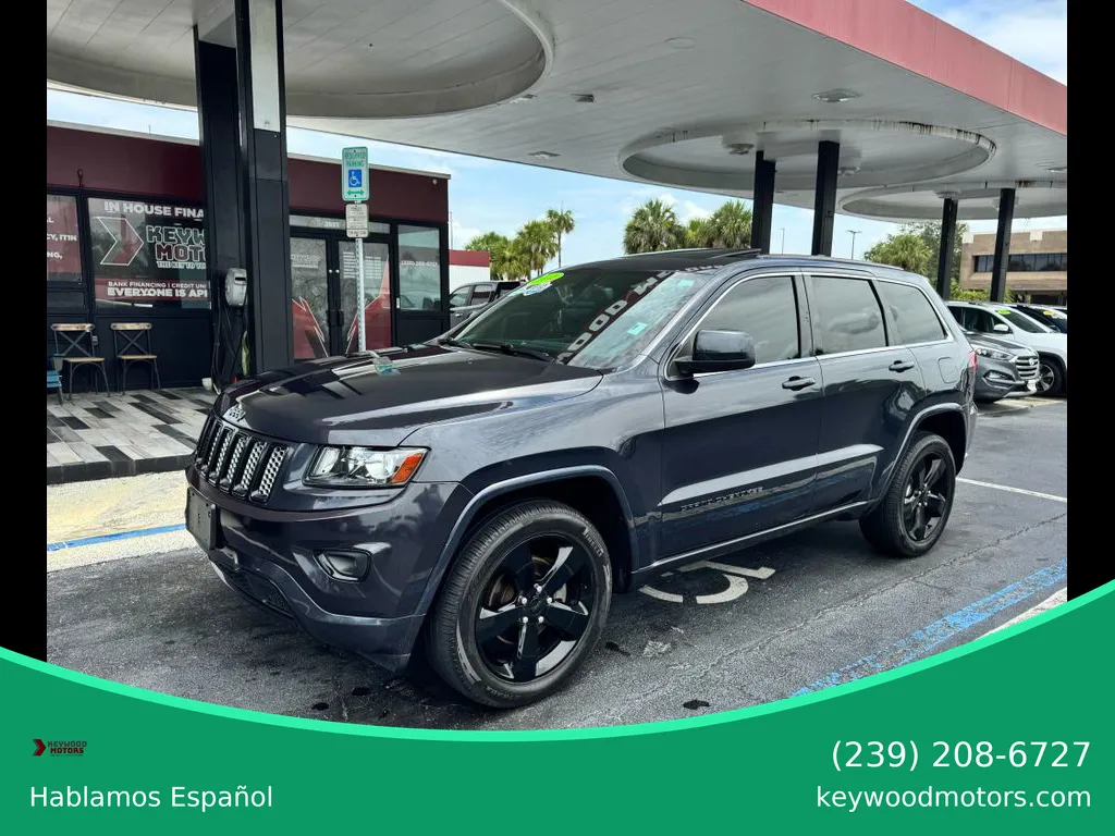 Black 2014 Jeep Grand Cherokee Altitude Sport Utility 4D for sale in Fort Myers, FL