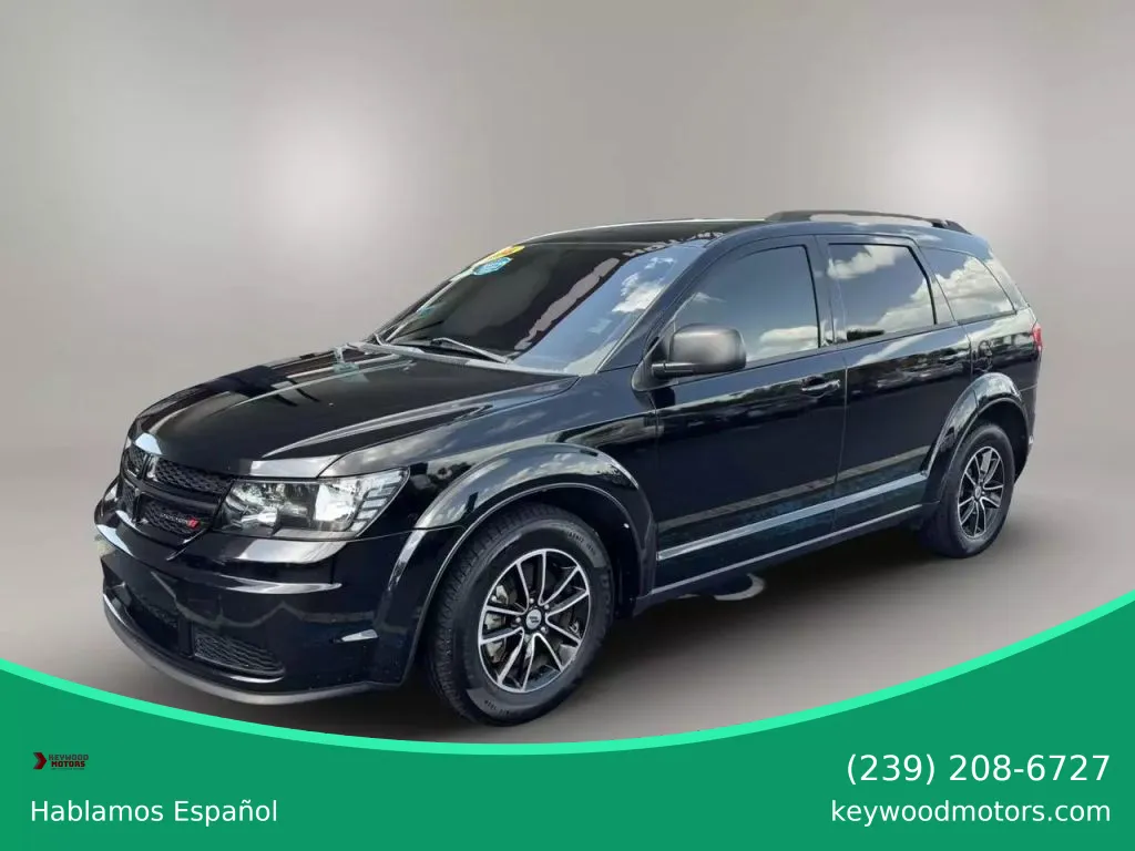 Black 2018 Dodge Journey SE Sport Utility 4D for sale in Fort Myers, FL