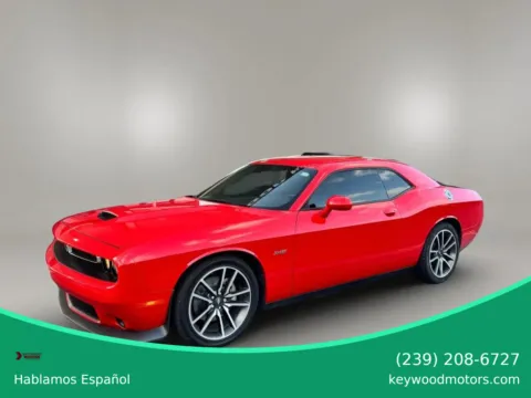 Red 2023 Dodge Challenger R/T Coupe 2D for sale in Fort Myers, FL