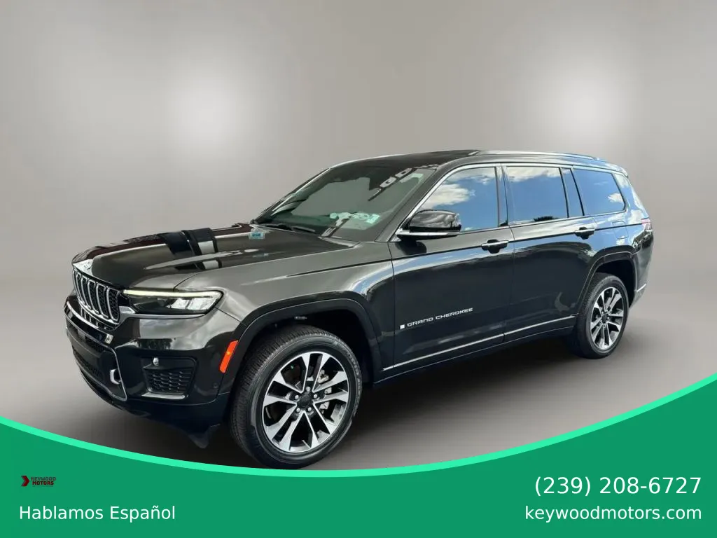 2022 Jeep Grand Cherokee L Overland Sport Utility 4D