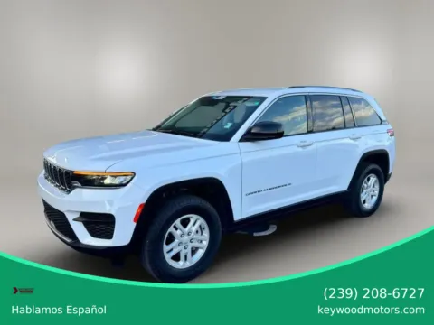 White 2023 Jeep Grand Cherokee Laredo Sport Utility 4D for sale in Fort Myers, FL