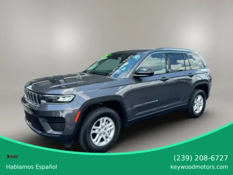 Gray 2023 Jeep Grand Cherokee Laredo Sport Utility 4D for sale in Fort Myers, FL