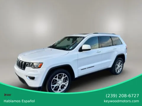 White 2021 Jeep Grand Cherokee Laredo E Sport Utility 4D for sale in Fort Myers, FL