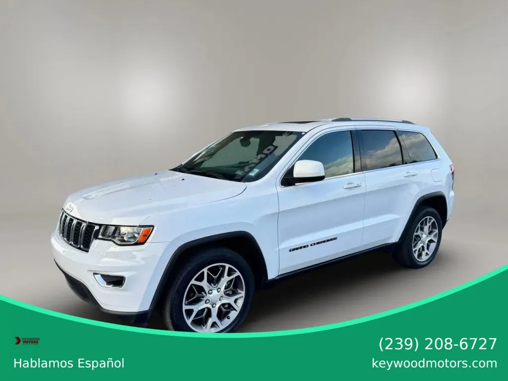 White 2021 Jeep Grand Cherokee Laredo E Sport Utility 4D for sale in Fort Myers, FL