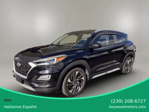 Black 2019 Hyundai Tucson Sport SUV 4D for sale in Fort Myers, FL
