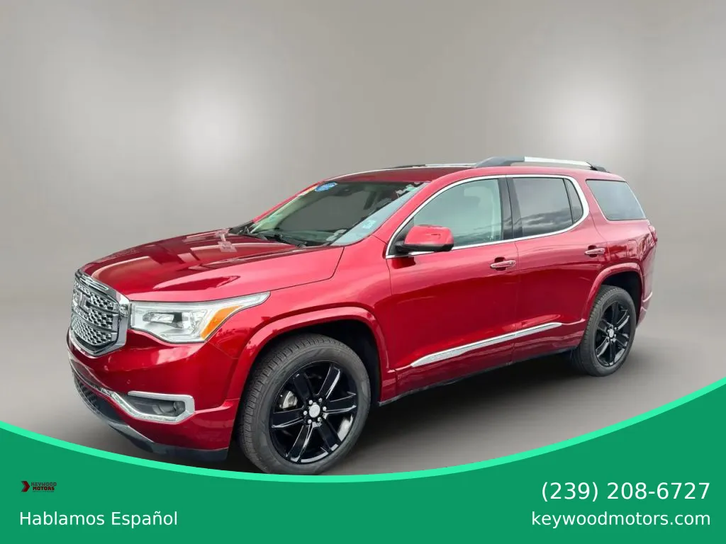 2019 GMC Acadia Denali Sport Utility 4D