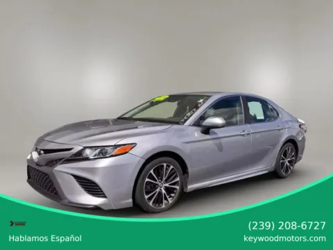 Gray 2020 Toyota Camry SE Sedan 4D for sale in Fort Myers, FL