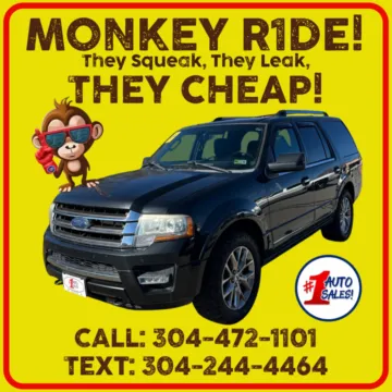 Black 2015 Ford Expedition Limited 4X4 for sale in Buckhannon, WV