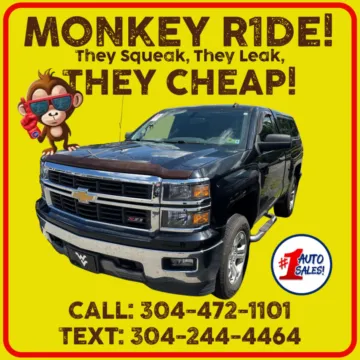 Black 2014 Chevrolet Silverado 1500 LT for sale in Buckhannon, WV