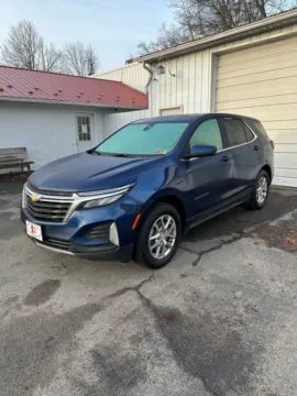 Blue 2022 Chevrolet Equinox LT AWD for sale in Buckhannon, WV