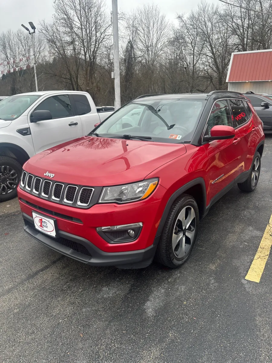 Red 2018 Jeep Compass Latitude 4x4 for sale in Buckhannon, WV