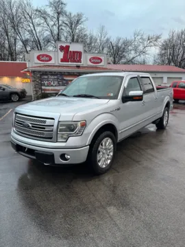 Silver 2013 Ford F-150 Platinum SuperCrew 4x4 for sale in Buckhannon, WV