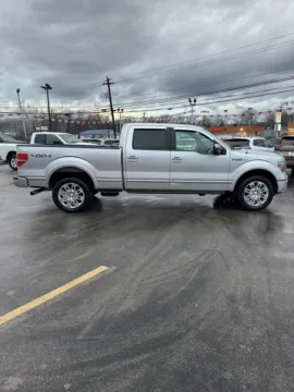 Another view of 2013 Ford F-150 Platinum SuperCrew 4x4 for sale in Buckhannon, WV at Number One Auto Sales