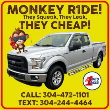 Silver 2015 Ford F-150 XL SuperCab 4x4 for sale in Buckhannon, WV