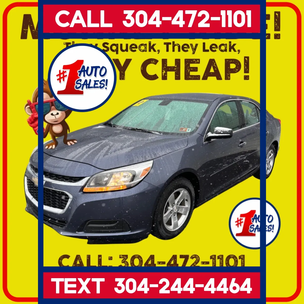 2015 Chevrolet Malibu LS for sale in Buckhannon, WV