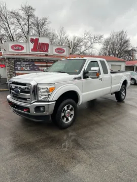 White 2014 Ford F-250 Lariat SuperCab 4x4 for sale in Buckhannon, WV
