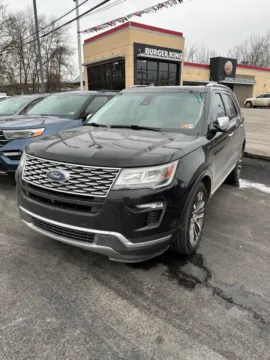 Black 2019 Ford Explorer Platinum 4WD for sale in Buckhannon, WV