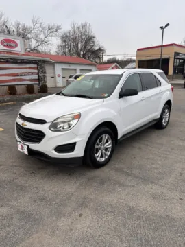 White 2017 Chevrolet Equinox LS AWD for sale in Buckhannon, WV