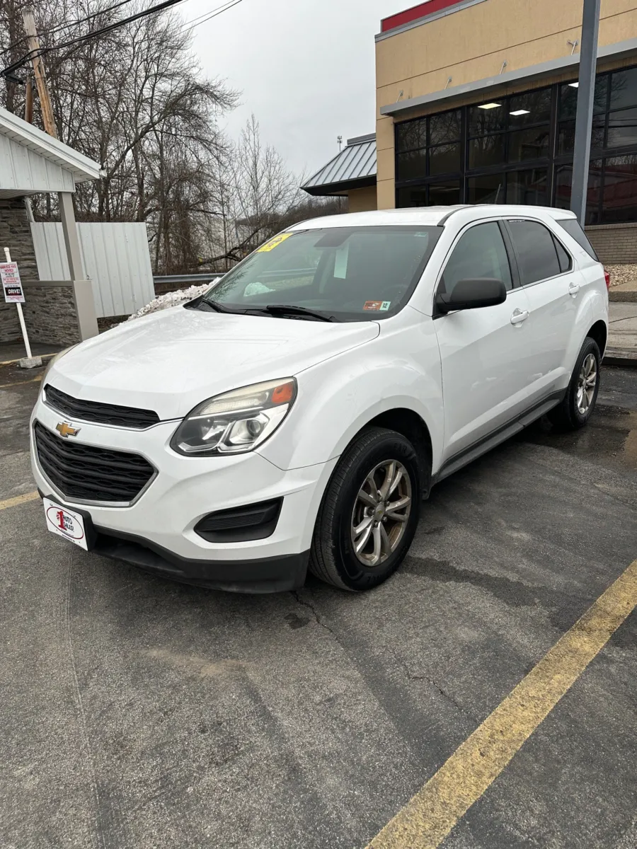 White 2017 Chevrolet Equinox LS AWD for sale in Buckhannon, WV