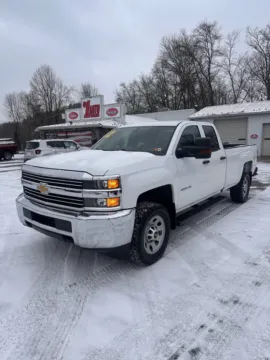 White 2018 Chevrolet Silverado 2500HD Double Cab 4x4 for sale in Buckhannon, WV