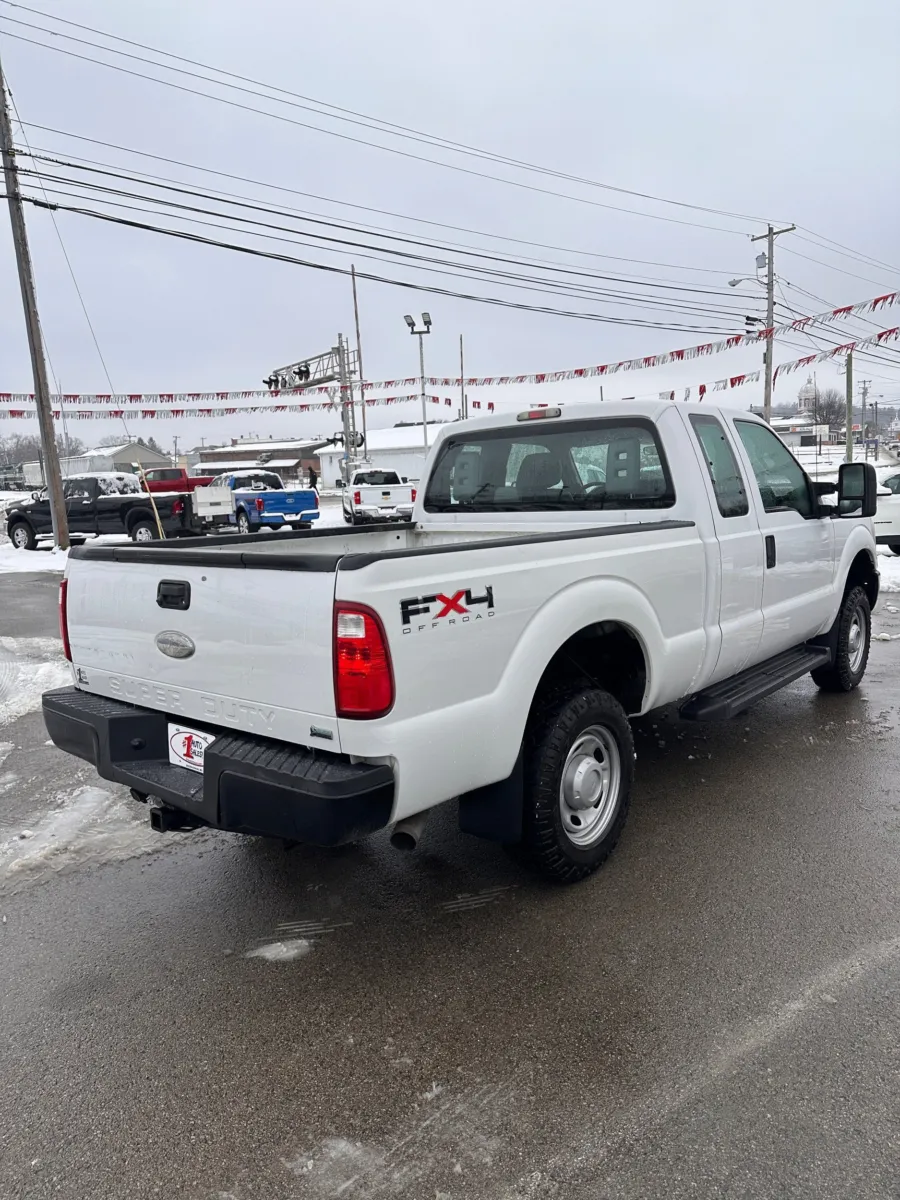 Another view of 2011 Ford F-250 XLT SuperCab 4x4 for sale in Buckhannon, WV at Number One Auto Sales