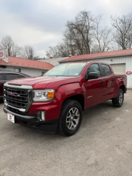 Red 2021 GMC Canyon 4WD Crew Cab AT4 for sale in Buckhannon, WV