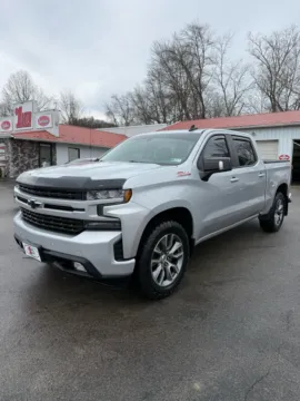 Silver 2019 Chevrolet Silverado 1500 RST Crew Cab 4x4 for sale in Buckhannon, WV
