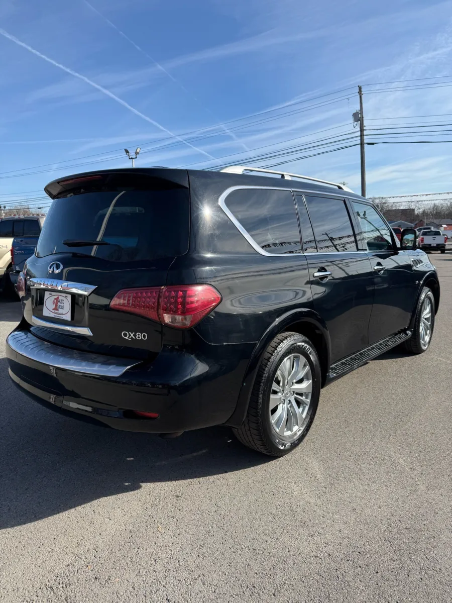 Another view of 2016 Infiniti QX80 for sale in Buckhannon, WV at Number One Auto Sales