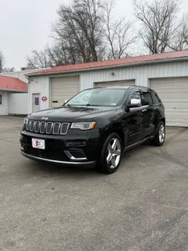 Black 2018 Jeep Grand Cherokee Summit 4x4 for sale in Buckhannon, WV
