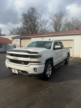 White 2017 Chevrolet Silverado 1500 Z71 CREW CAB 4X4 for sale in Buckhannon, WV