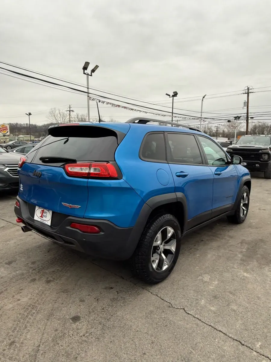 Another view of 2018 Jeep Cherokee Trailhawk 4x4 for sale in Buckhannon, WV at Number One Auto Sales