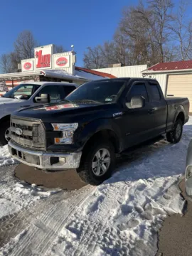 Black 2015 Ford F-150 SuperCab XL 4x4 for sale in Buckhannon, WV