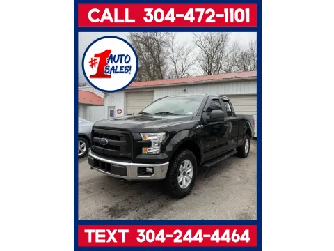 Black 2015 Ford F-150 SuperCab XL 4x4 for sale in Buckhannon, WV