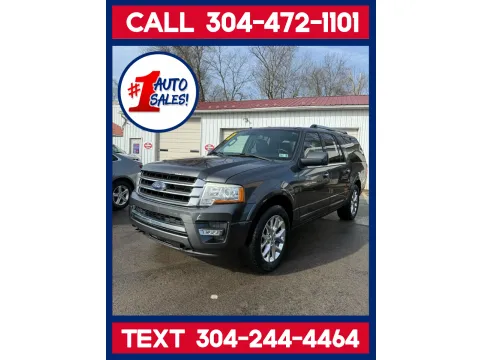 Gray 2016 Ford Expedition EL Limited 4WD for sale in Buckhannon, WV
