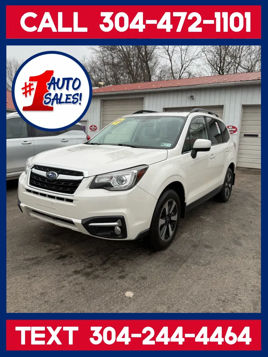 White 2018 Subaru Forester 2.5i Limited for sale in Buckhannon, WV
