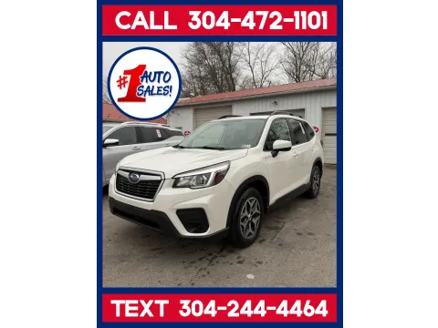 White 2020 Subaru Forester Premium AWD for sale in Buckhannon, WV