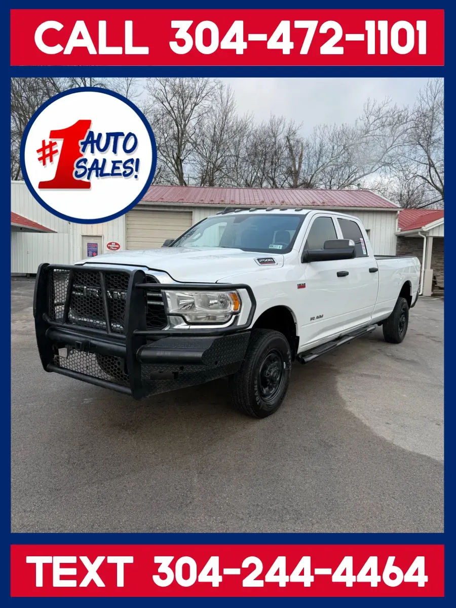 White 2021 Ram 2500 Tradesman Crew Cab 4x4 for sale in Buckhannon, WV