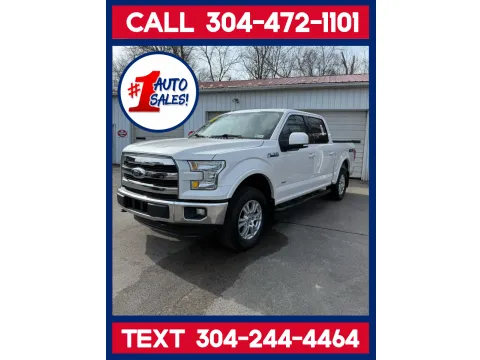White 2016 Ford F-150 Lariat SuperCrew 4x4 for sale in Buckhannon, WV