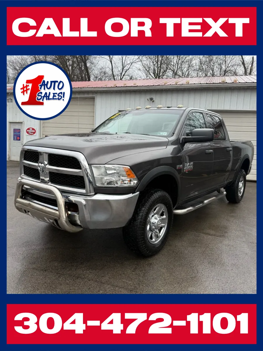 Silver 2015 Ram 2500 Tradesman Crew Cab 4x4 for sale in Buckhannon, WV