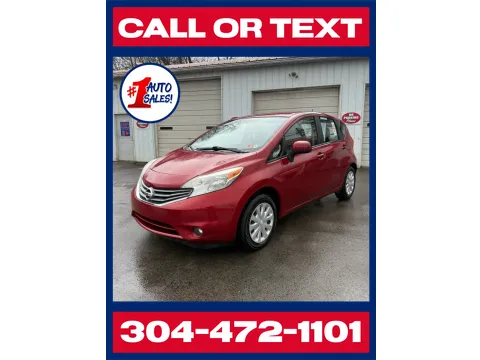 Red 2014 Nissan Versa Note SV Hatchback for sale in Buckhannon, WV