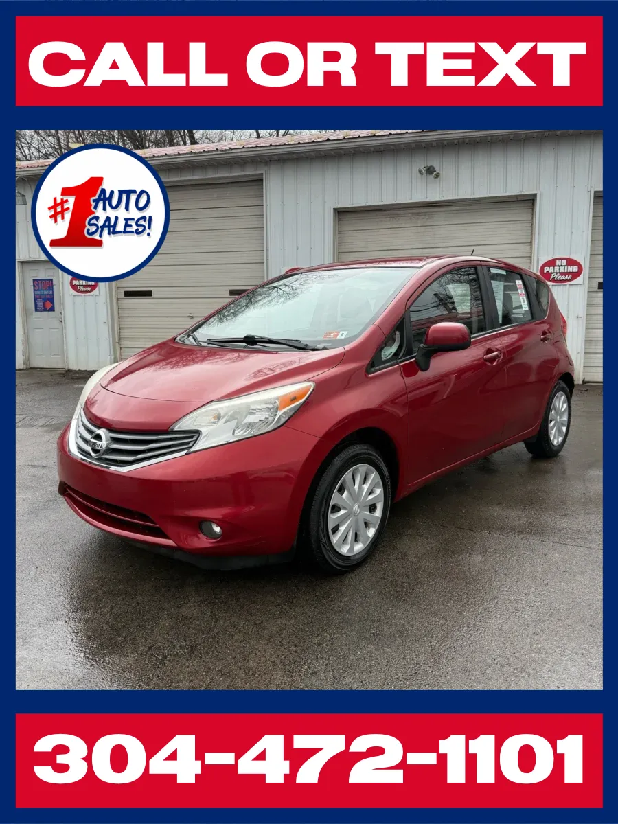 Red 2014 Nissan Versa Note SV Hatchback for sale in Buckhannon, WV