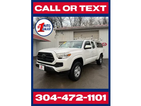 White 2018 Toyota Tacoma SR Ext Cab for sale in Buckhannon, WV