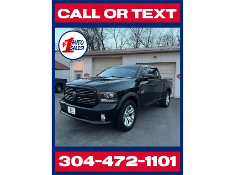 Black 2016 Ram 1500 Sport for sale in Buckhannon, WV